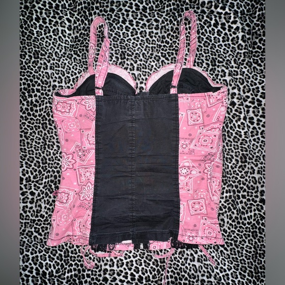 *SOLD* ROYAL BONES CORSET TANK SMALL - Picture 9 of 10